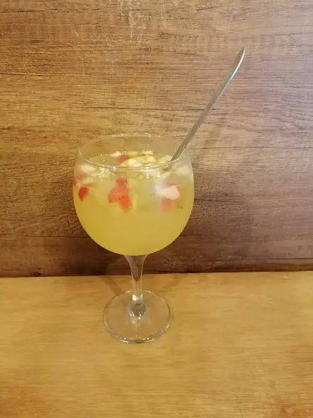 Copa de sangría blanco